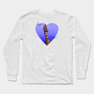 Giraffe Long Sleeve T-Shirt